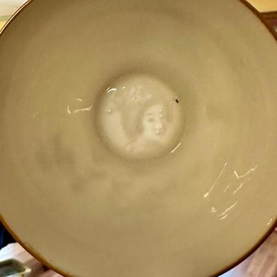 Geisha cup and saucer
