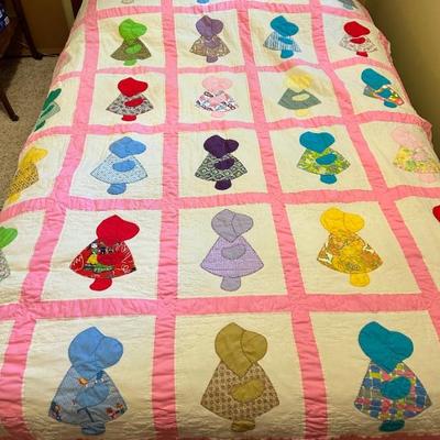 Sunbonnet Sue quilt