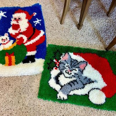 Hand made yarn rugs