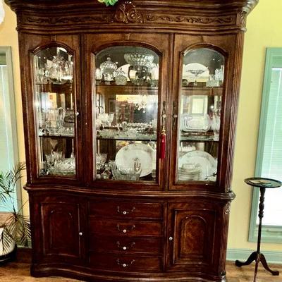 Matching china cabinet 