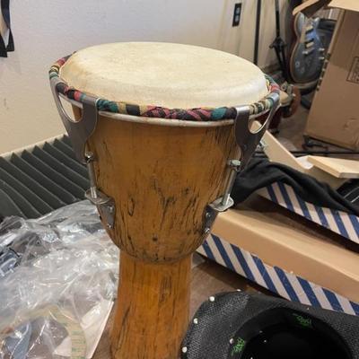 Conga drums...