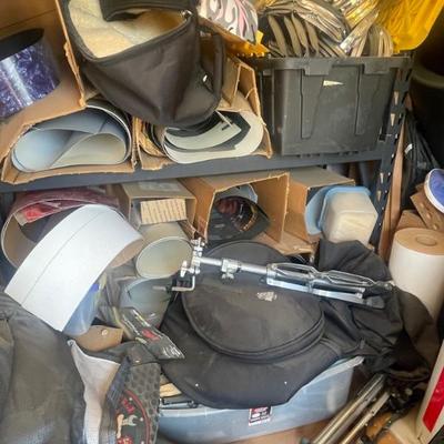 Lots of misc. drum materials and music related items...