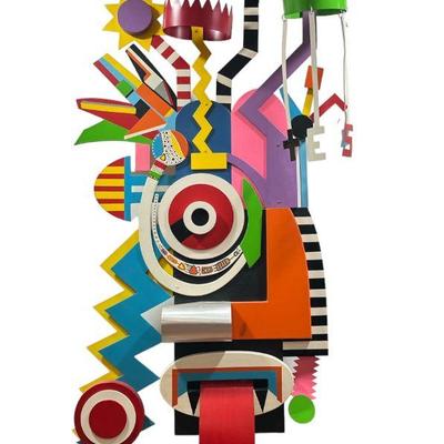 DEAN LOMBARDO "The Honorable One" Abstract Wall Sculpture
