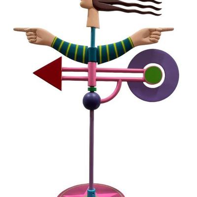 JAMES EATON Woman Weathervane