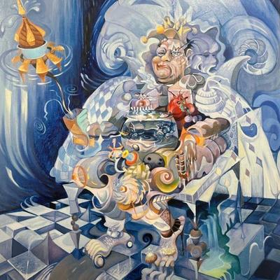 LAURA LEE JUNGE "King of Insanity" Signed Giclee