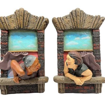 SHELLEY & MICHAEL BUONAIUTO Terracotta Wall Sculptures
