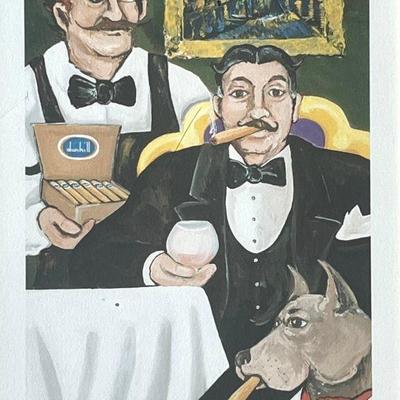 FRANCOIS LEGER "The Duke of Manchester" Print