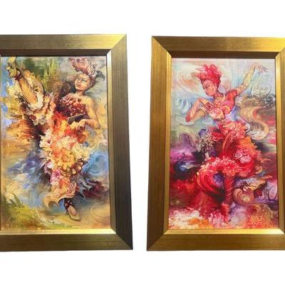 Two LAURA LEE JUNGE Giclees