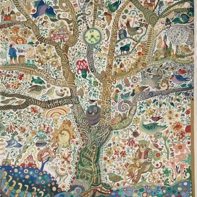 JUAN ROMERO Tree of Life Lithograph