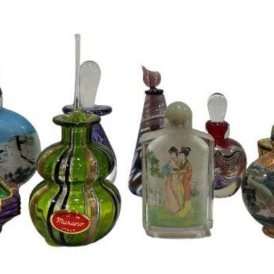 Collection Miniature and World Travel Perfume Bottles, MURANO
