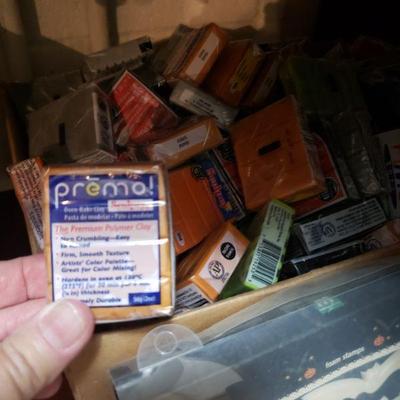 basket of Polymer clay