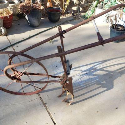 Antique tiller