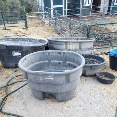 Horse troughs