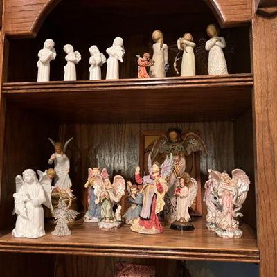 Vintage and antique angel collection