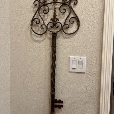 Ornate Skeleton Key Wall Decor - $55