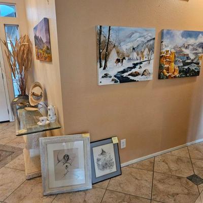 Lots of beautiful artwork