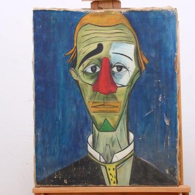 in the style of bernard buffet 