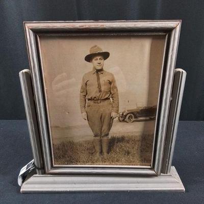 Framed Man in Uniform