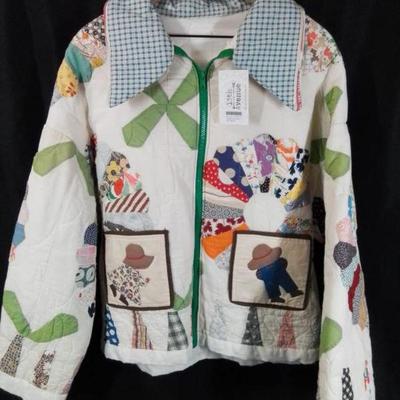 Dresden Plate Quilt Jacket