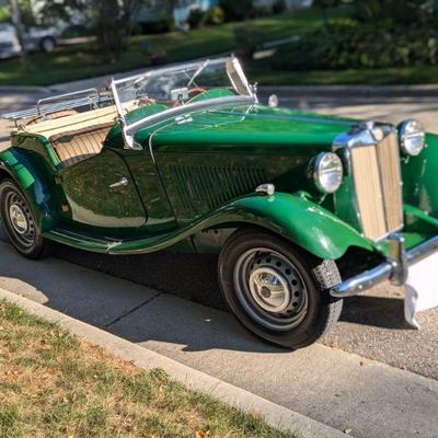 1952 MG TD Incredible condition.
51,570 miles
