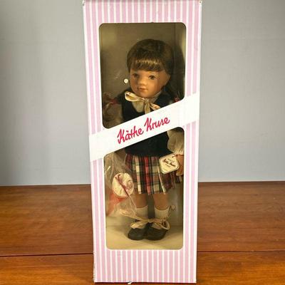 KÄTHE KRUSE ELEA GRACE DOLL | New in box Elea Grace doll from Käthe Kruse. - l. 8 x w. 5.5 x h. 20.5 in (box)

