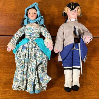 MADELINE SAUCIER CANADIAN SOLIDER DOLL | Dressed in officers uniform of the Louis XV period. - h. 15 in

