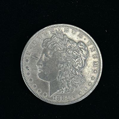 1885 MORGAN SILVER DOLLAR | dia. 1.5 in

