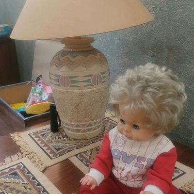 SW lamps throughout and dolls are just about in every room