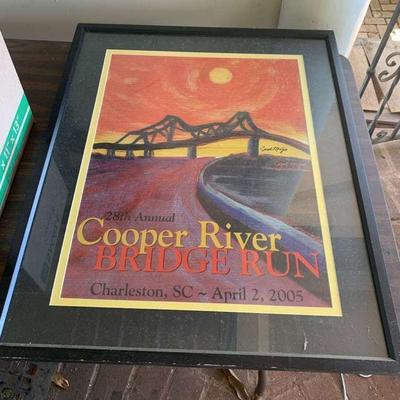TTT150 Framed Print by Carol McGill Copper River Bridge Run 2005