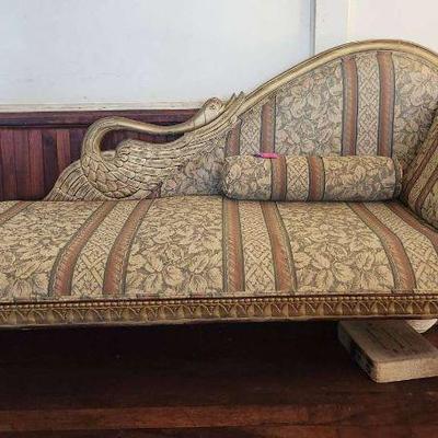 TTT010 Vintage Fainting Couch 