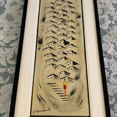 TTT147- Painting By Jose Carlos Roberto Do Nascimiento
