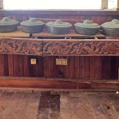 TTT422- Vintage Kulintang Gong Musical Instrument 