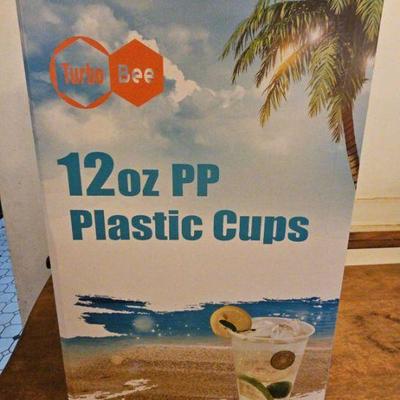 TTT317- Large Quantity Turbo Bee 12oz PP Plastic Cups