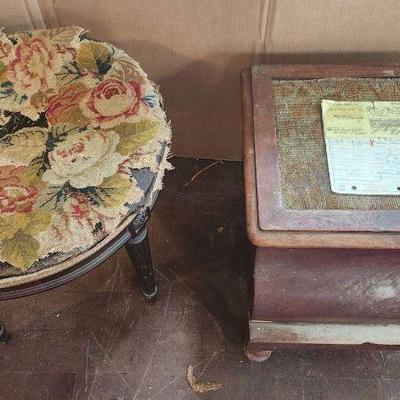 TTT382 Two Pieces Of Antique? Funiture