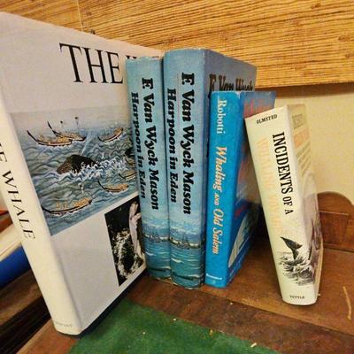 TTT403-Cool Collection Of Whaling Books 