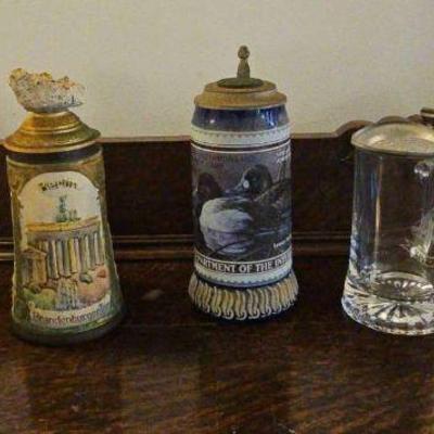 TTT222-Collection Of Beer Steins (5)