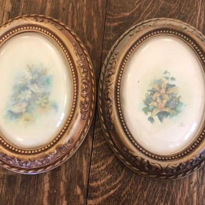 TTT385 - Vintage Floral Wall Hangings