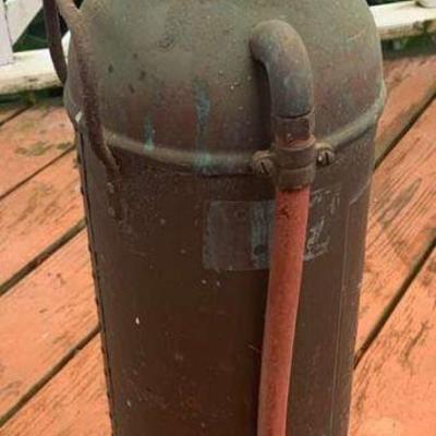 TTT045 Antique Underwriter's Fire Extinguisher