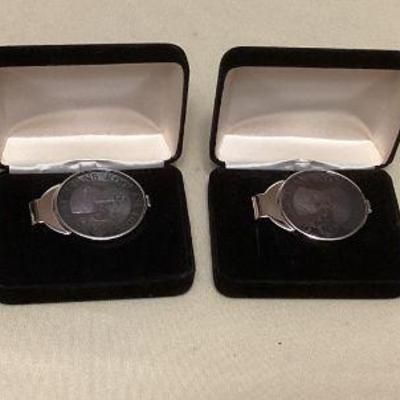 TTT500 Four Sterling Silver H3 Highway Commemorative Coin Money Clips New