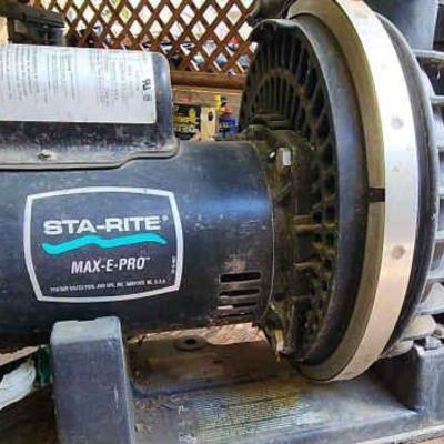 TTT523 - STA-RITE 3/4 HP Pool Pump