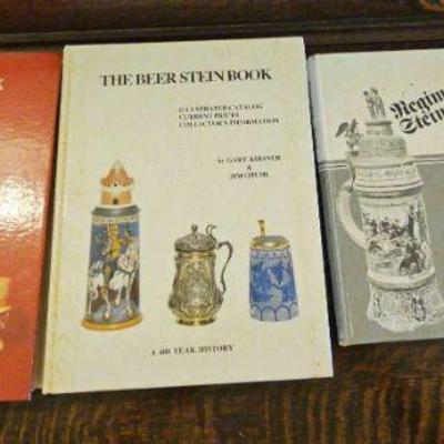 TTT217-Amazing Assortment Of Beer Stein Hardcover Books