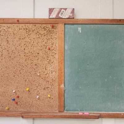TTT322 Cork And Chalk Board For The Wall