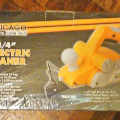 TTT602-Chicago Electric Power Tools 3 1/4" Electric Planer