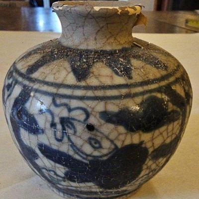 TTT536-Collectible Chinese Blue And White Jarlet