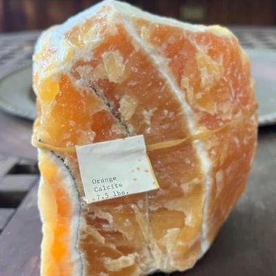 TTT470- Large Orange Calcite 