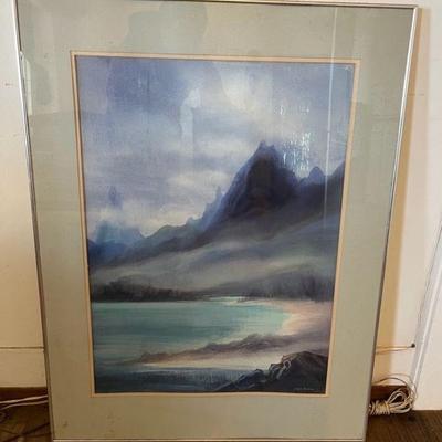 TTT067 Large Framed Scenic Picture Print
