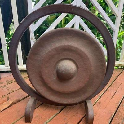 TTT050 Vintage Brass Gong