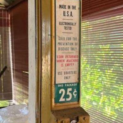 TTT423- Vintage 2 Prince Prophylactic Vending Machine 