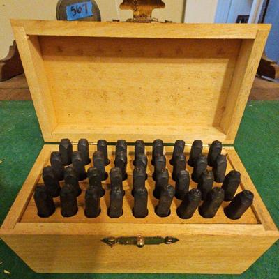 TTT590-Pitsburg Forge 36 PC. Steel Stampng Set