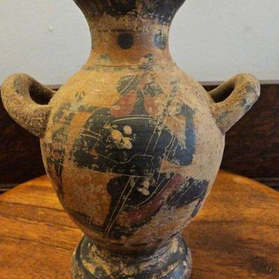 TTT254-ANCIENT Greek Clay Hydria-Shaped Vessel-400 BC